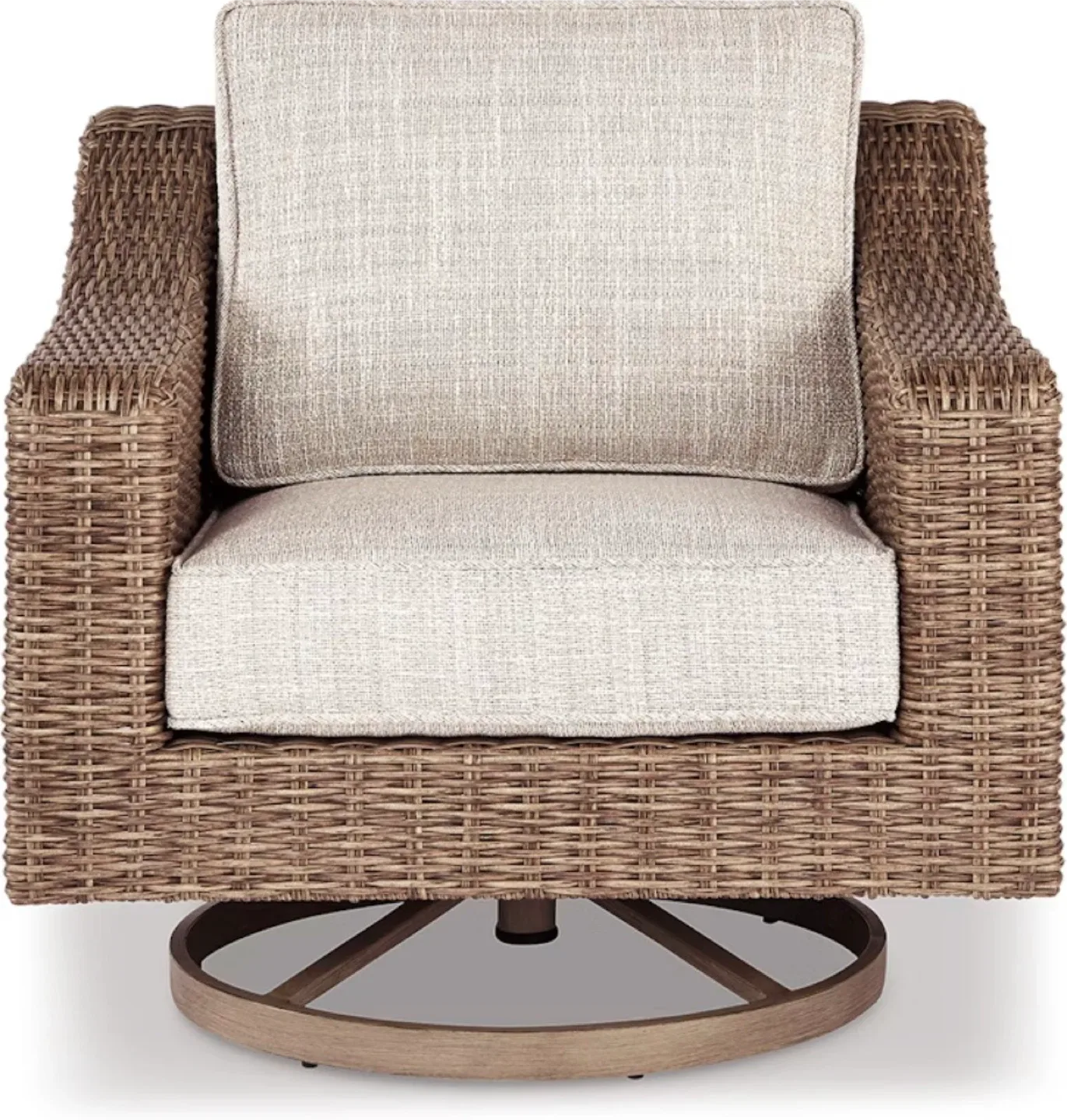 Wicker Swivel Patio Chair image indicator(5)