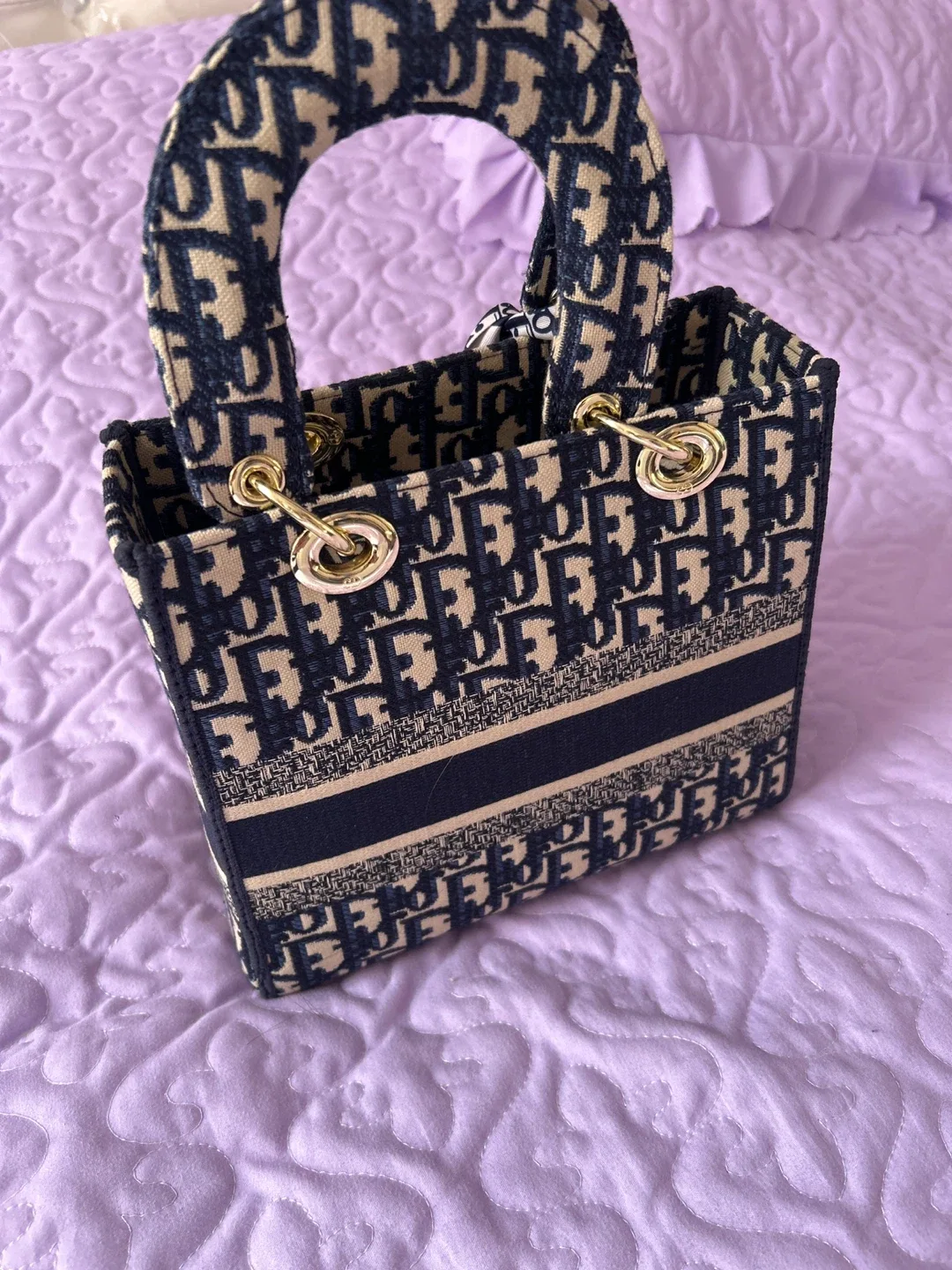 Christian Dior Blue Book Tote image indicator(2)