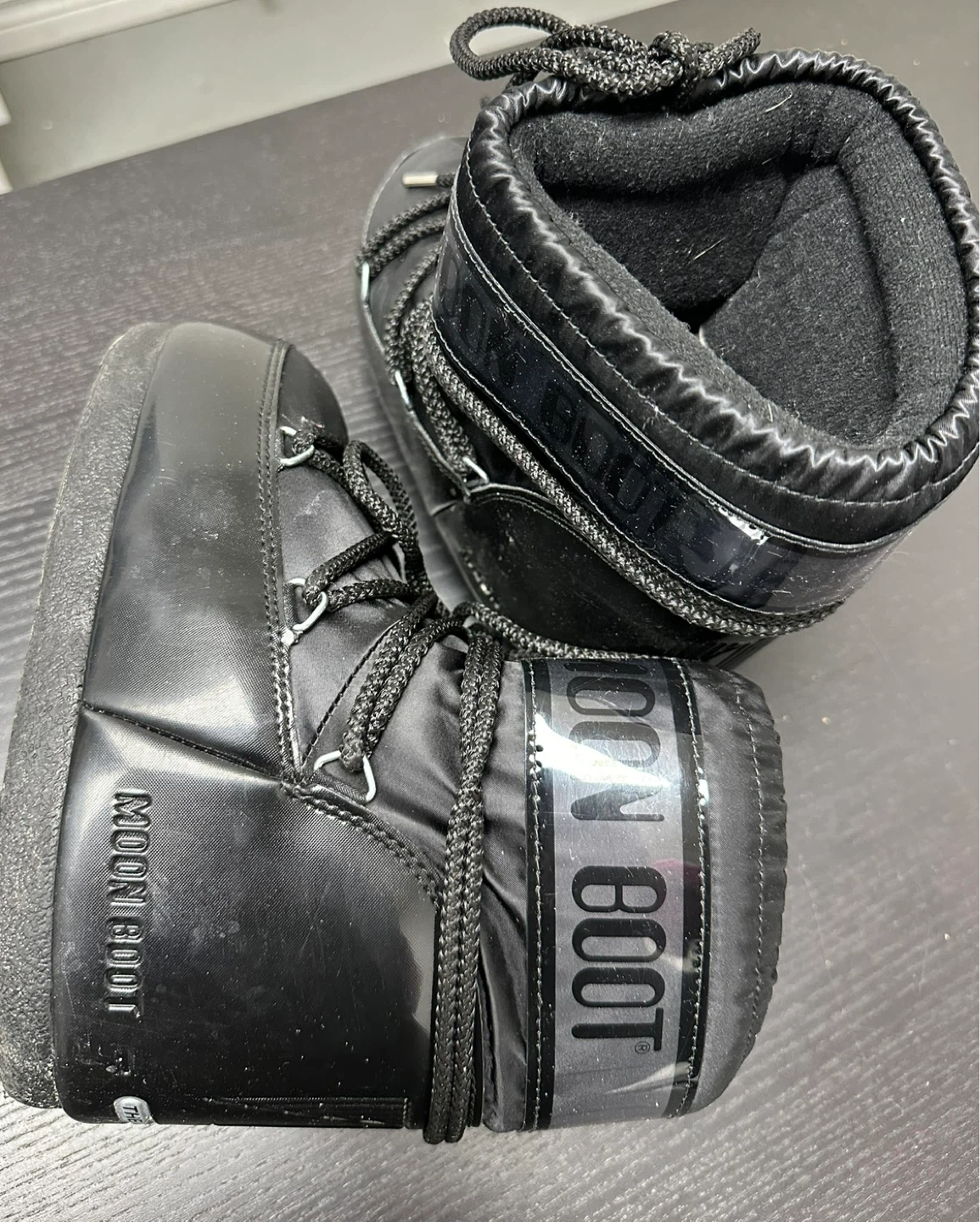 Moon Boot Black Nylon Boots - US Size 5/6 - photo 2