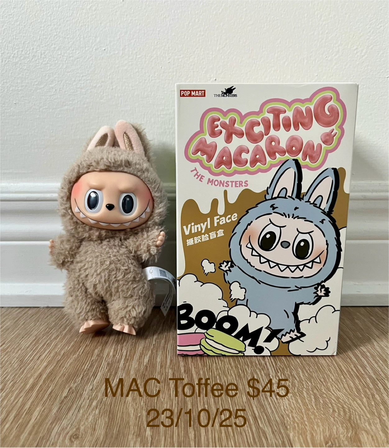 POP MART THE MONSTERS - Exciting Macaron - Toffee