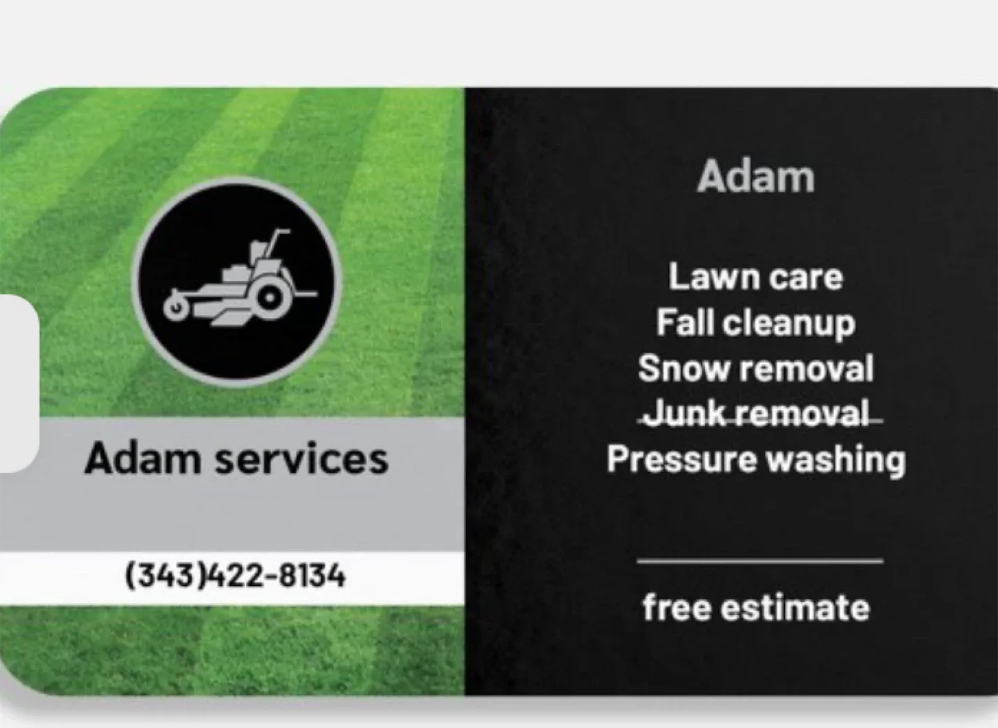 Snow removal  contact me for a free estimate image indicator(7)