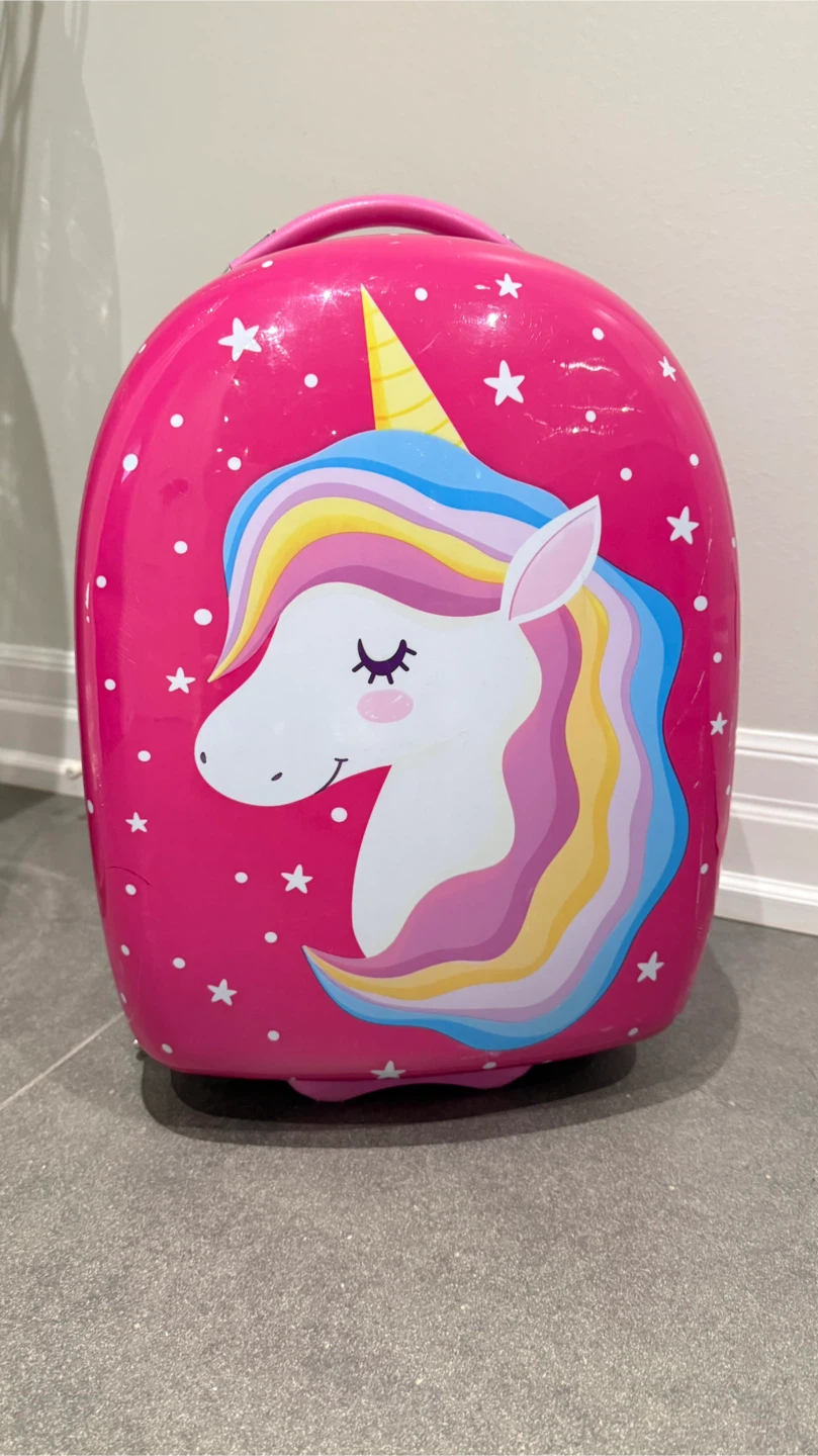 Heys Unicorn Pink Kids Luggage