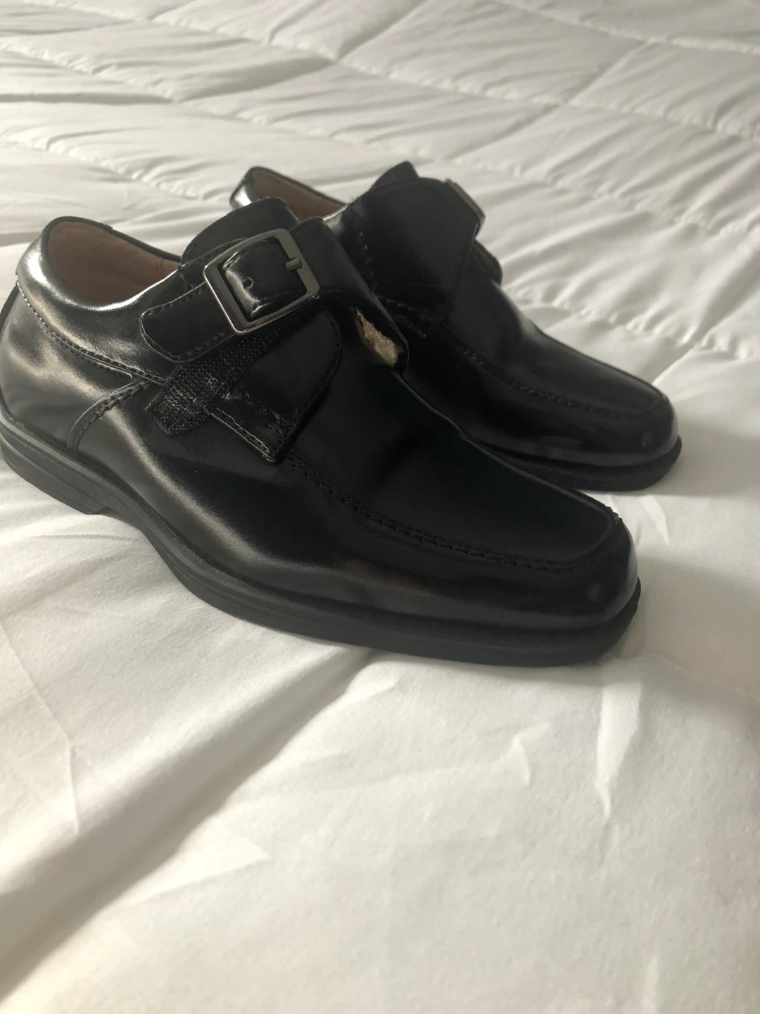 Florsheim Kids Black Dress Shoes Size 12.5 - photo 4