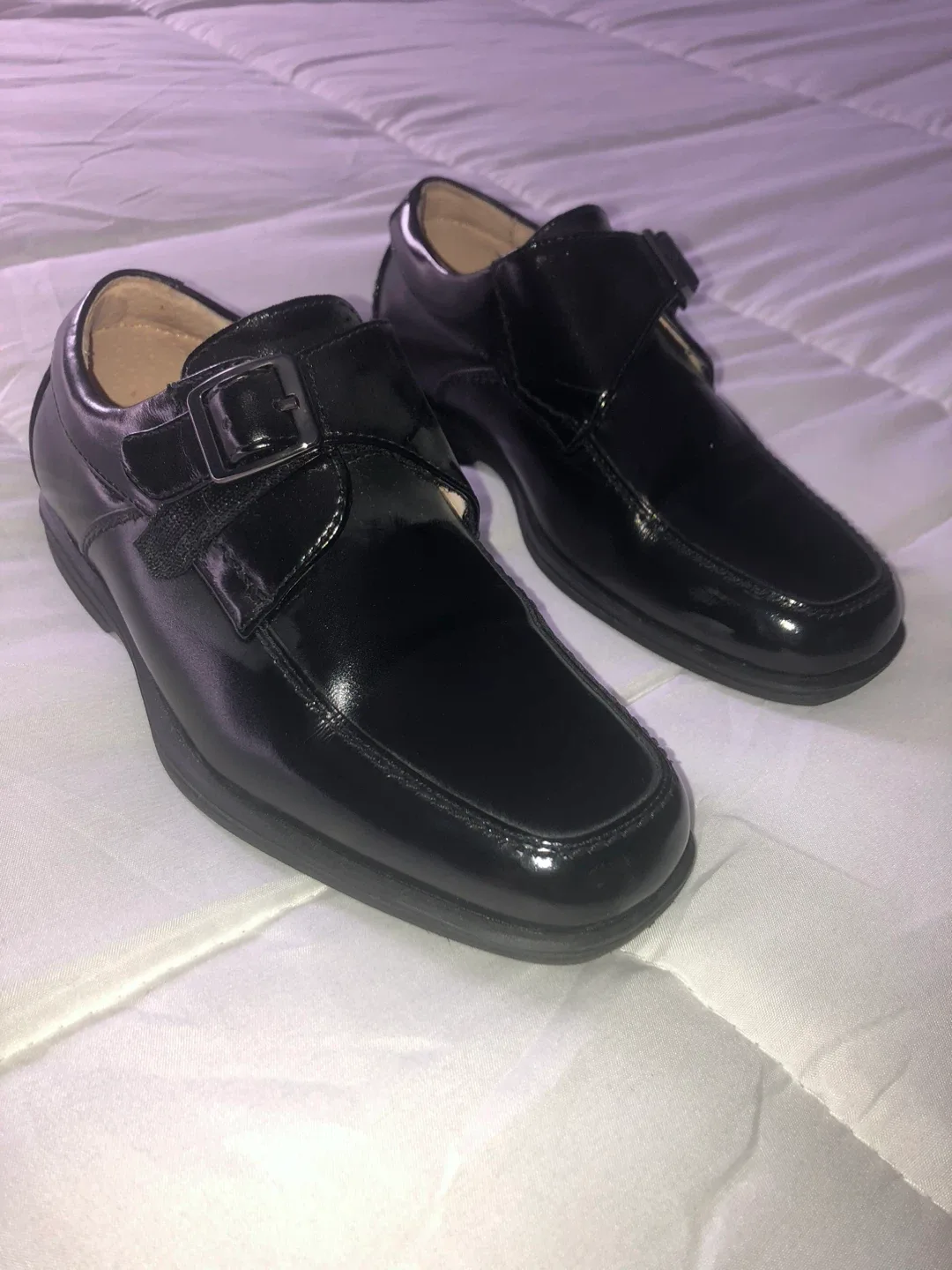 Florsheim Kids Black Dress Shoes Size 12.5 image indicator(3)