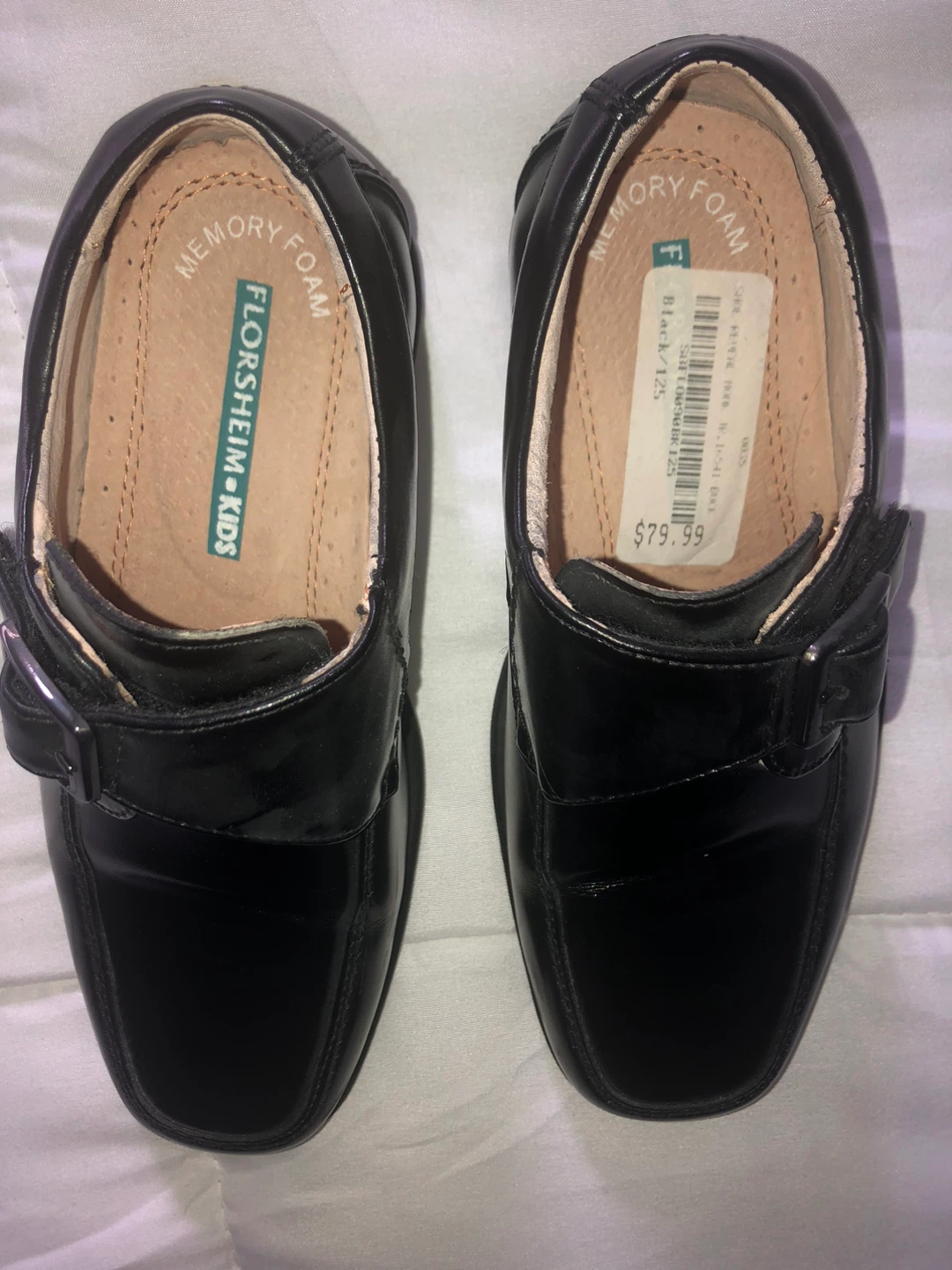 Florsheim Kids Black Dress Shoes Size 12.5 - photo 2