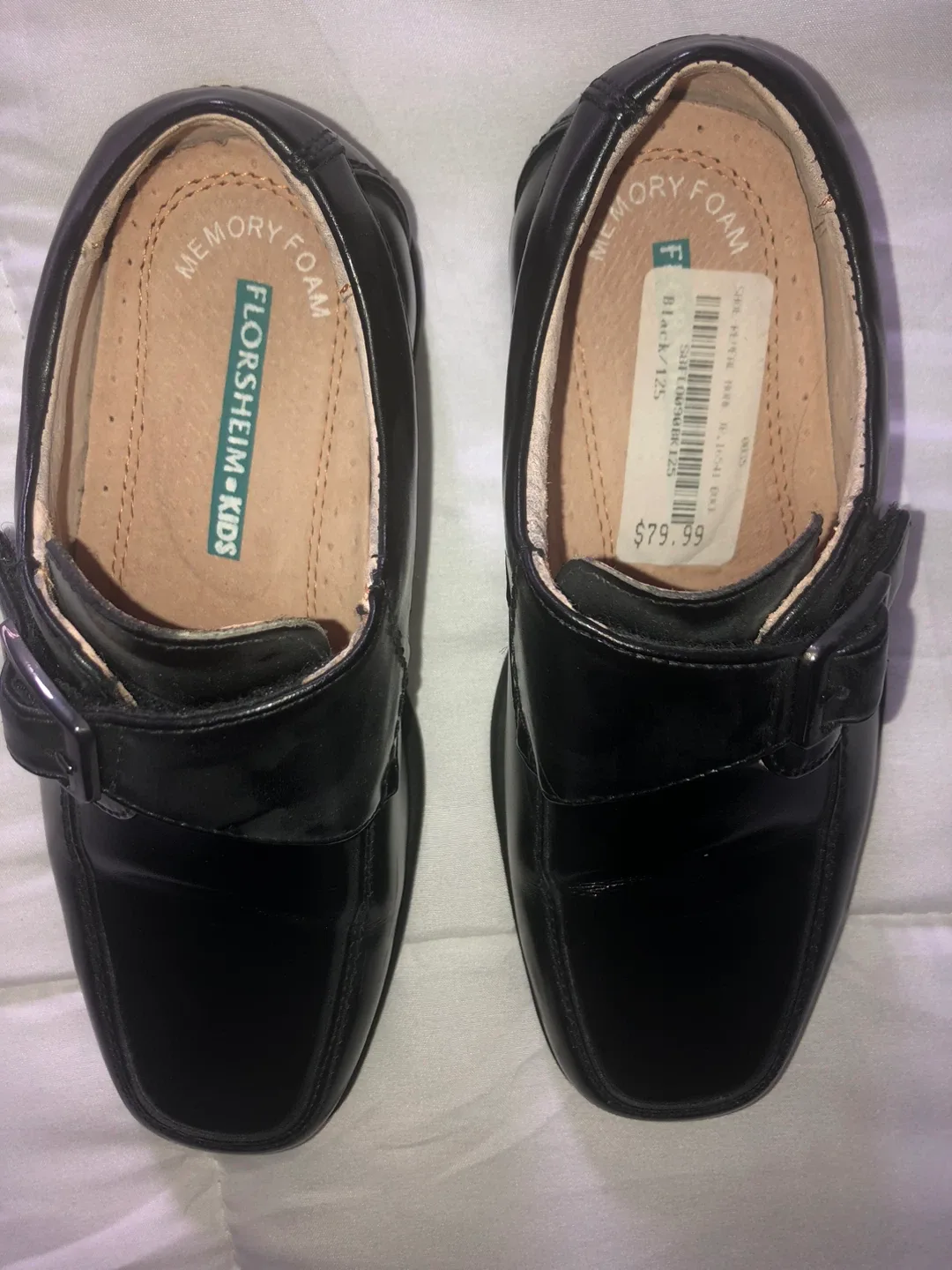 Florsheim Kids Black Dress Shoes Size 12.5 image indicator(2)