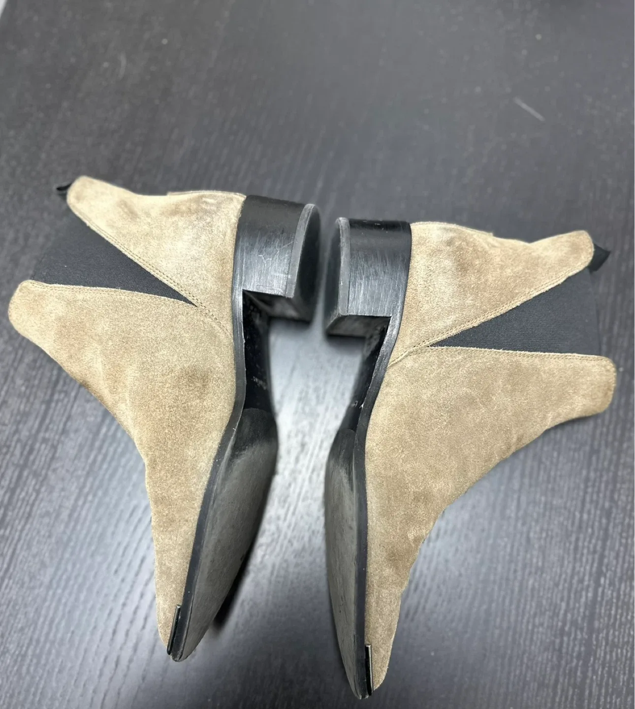 Acne Studios Suede Ankle Boots thumbnail