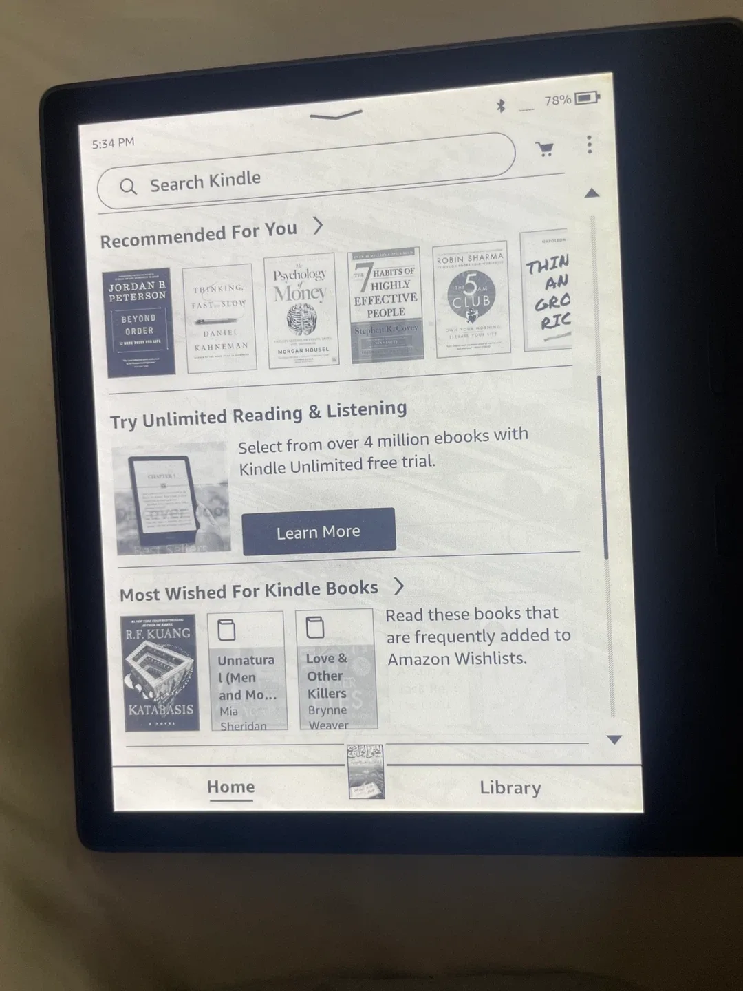 Amazon Kindle Oasis (10th Generation) E-reader image indicator(5)