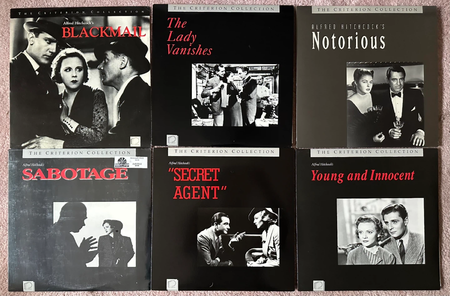 Alfred Hitchcock LaserDisc collection - Criterion - Price Each - photo 3