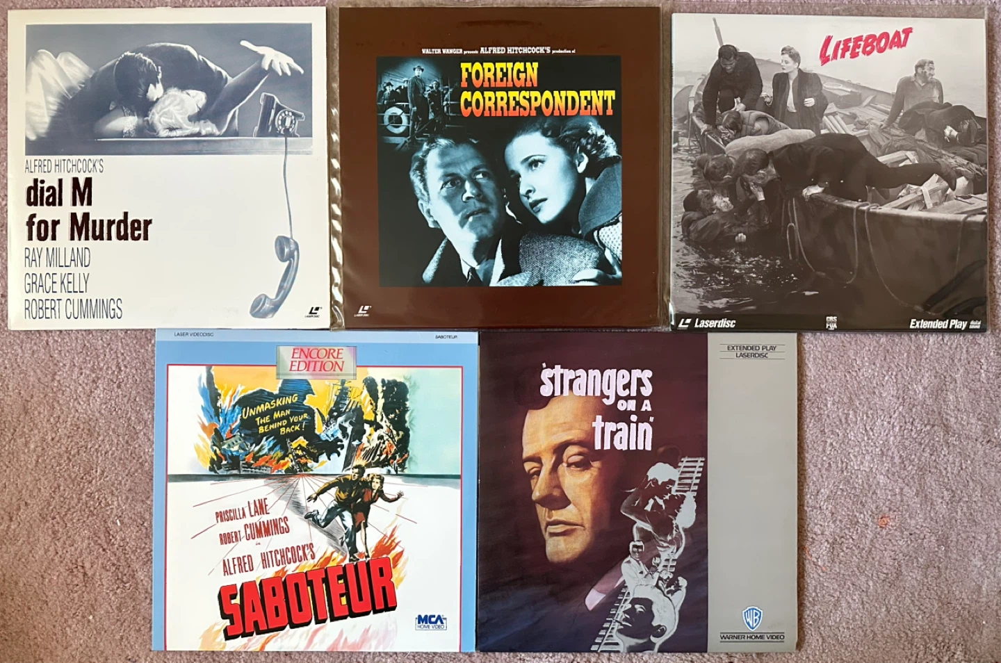 Alfred Hitchcock LaserDisc collection - Criterion - Price Each - photo 2