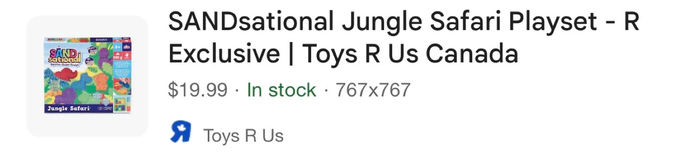 SANDSational Jungle Safari Playset - New - photo 2