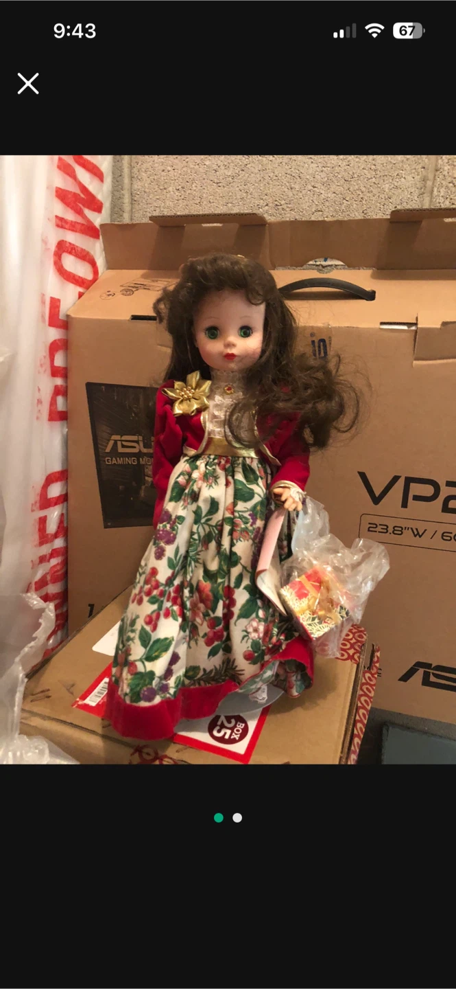 Madame Alexander Christmas Doll