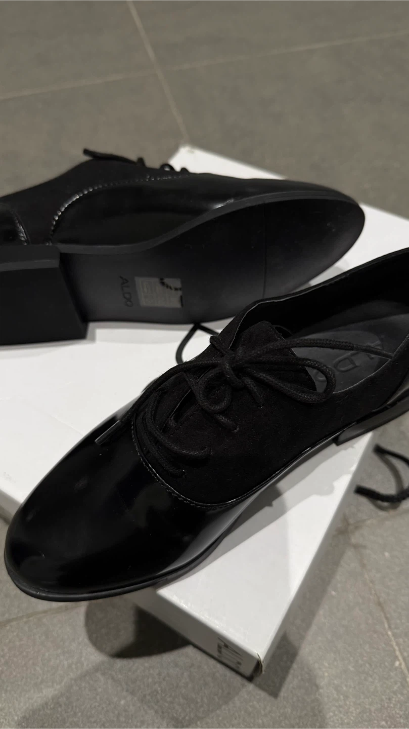 ALDO NEEMAN Black Dress Shoes - photo 3