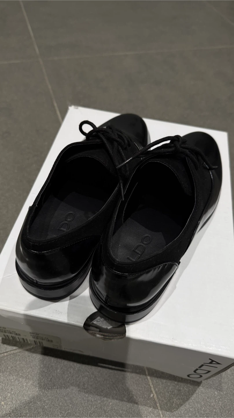 ALDO NEEMAN Black Dress Shoes - photo 4