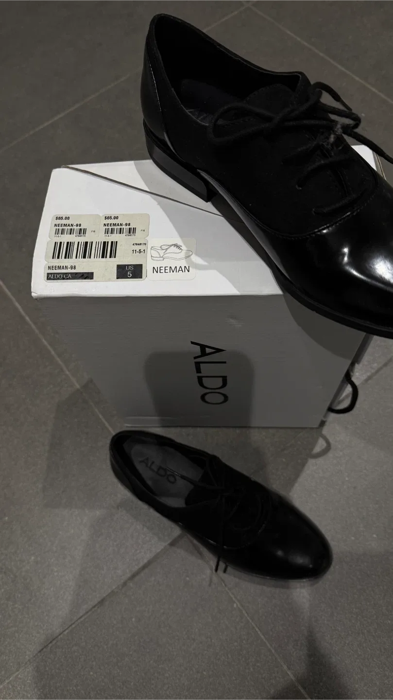ALDO NEEMAN Black Dress Shoes image indicator(6)