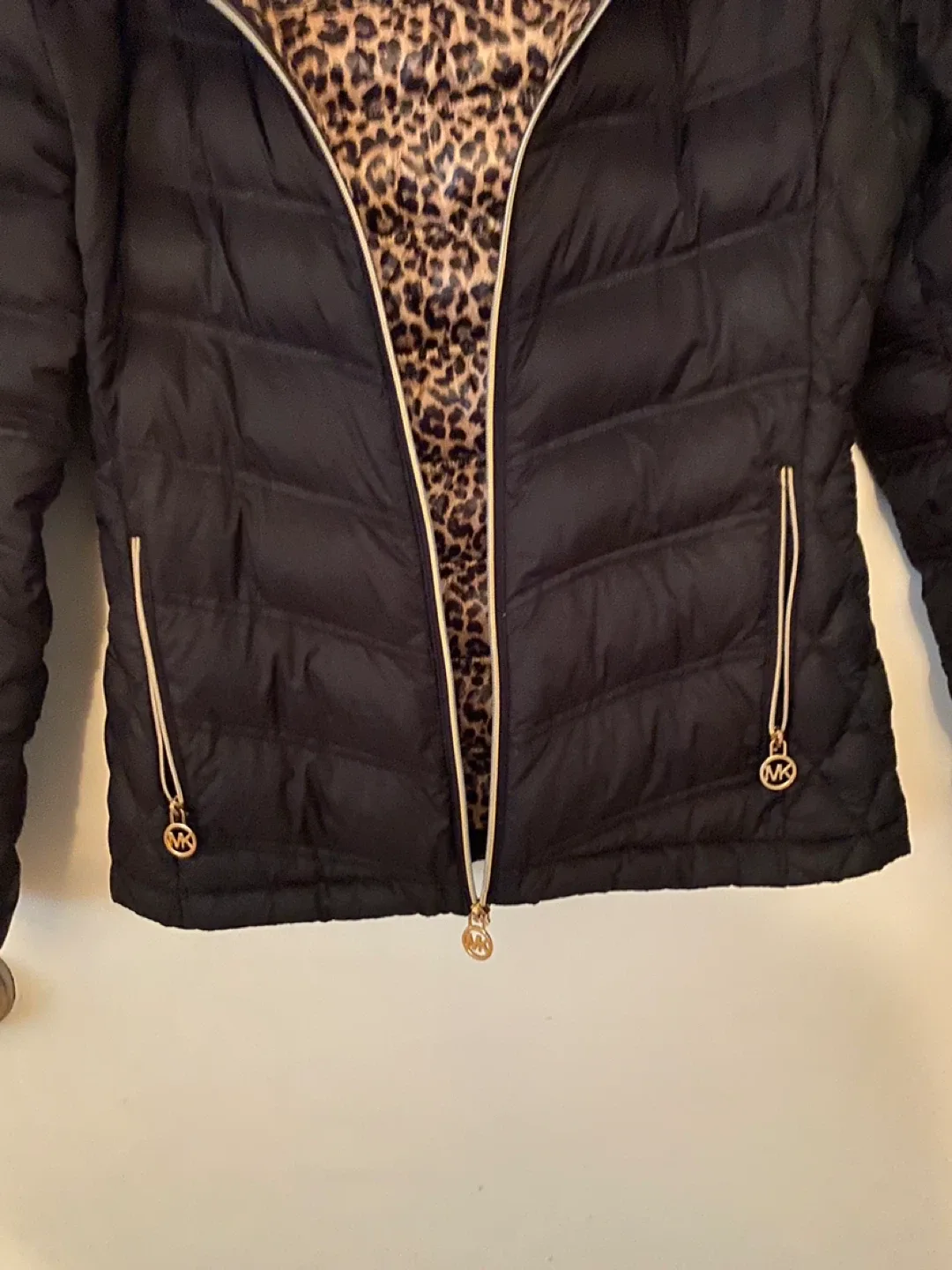 Michael Kors Black Puffer Jacket image indicator(5)