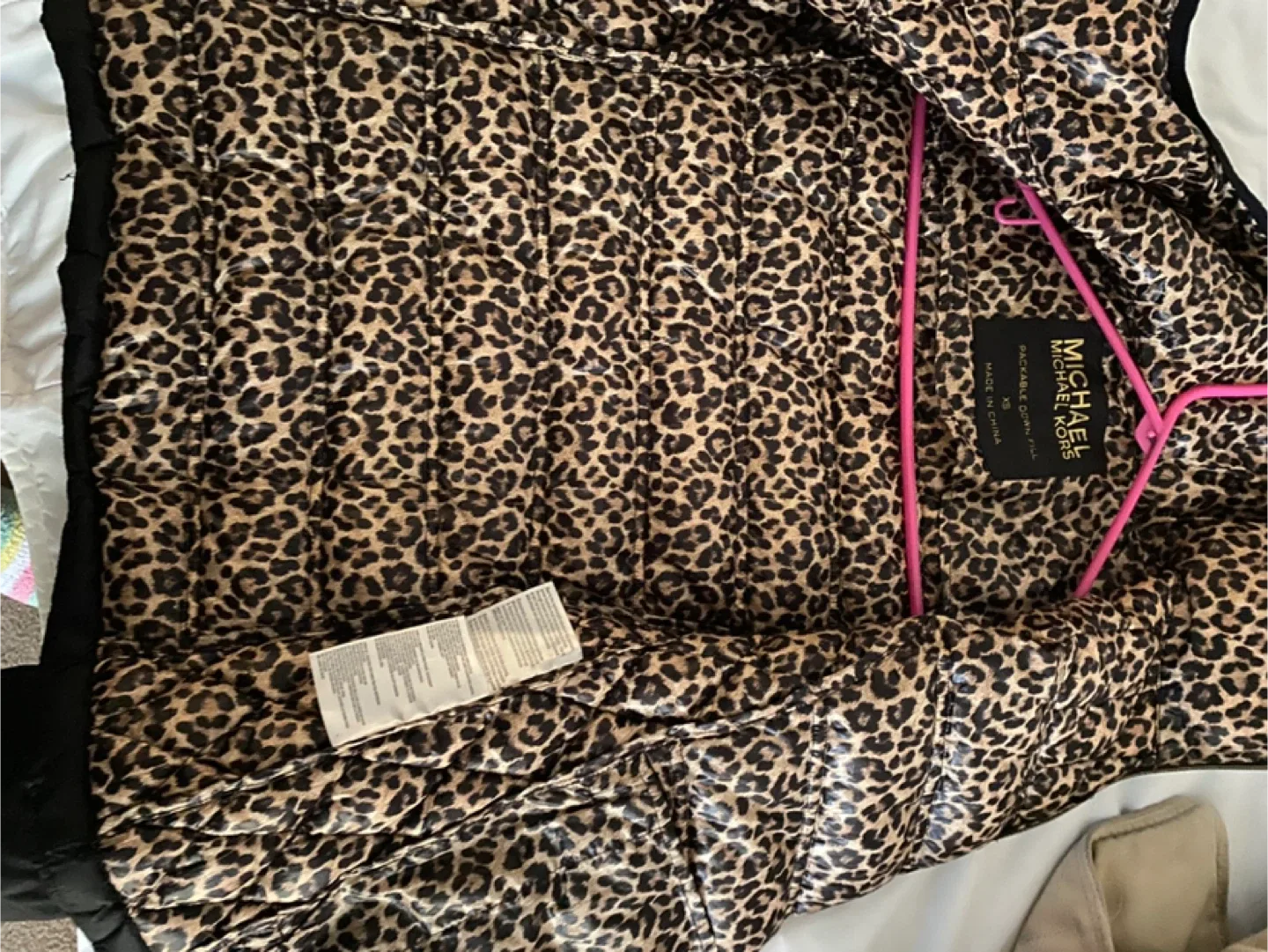 Michael Kors Black Puffer Jacket image indicator(9)