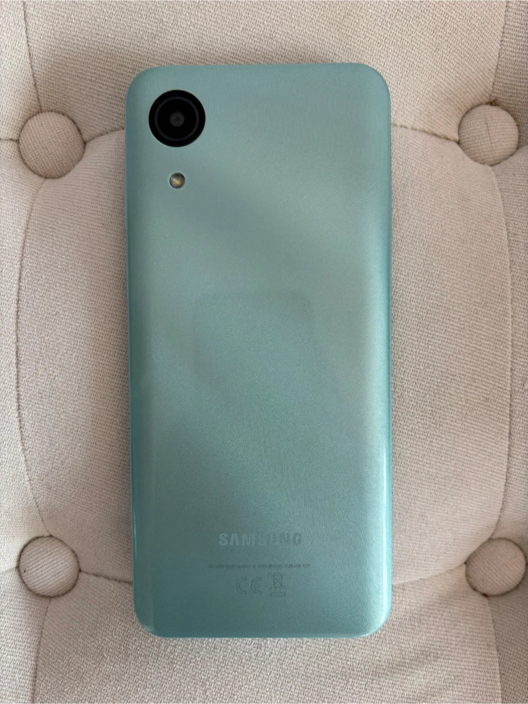 Mint Green Samsung Galaxy A03 Core with Case - photo 2