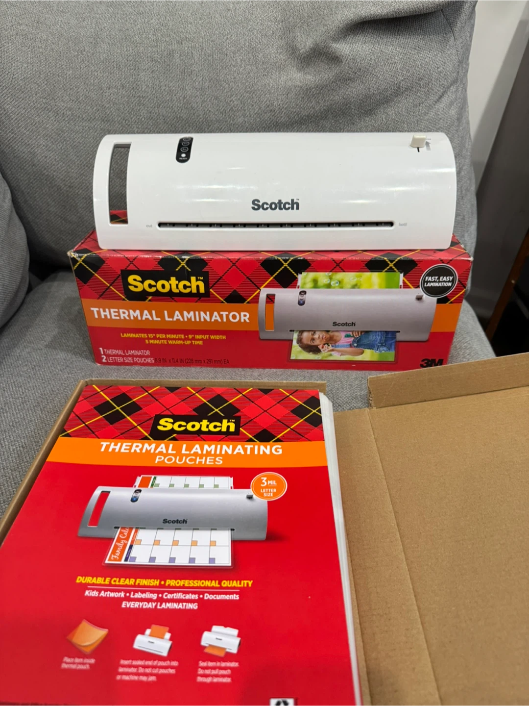 Scotch Thermal Laminator w/ 200+ Pouches