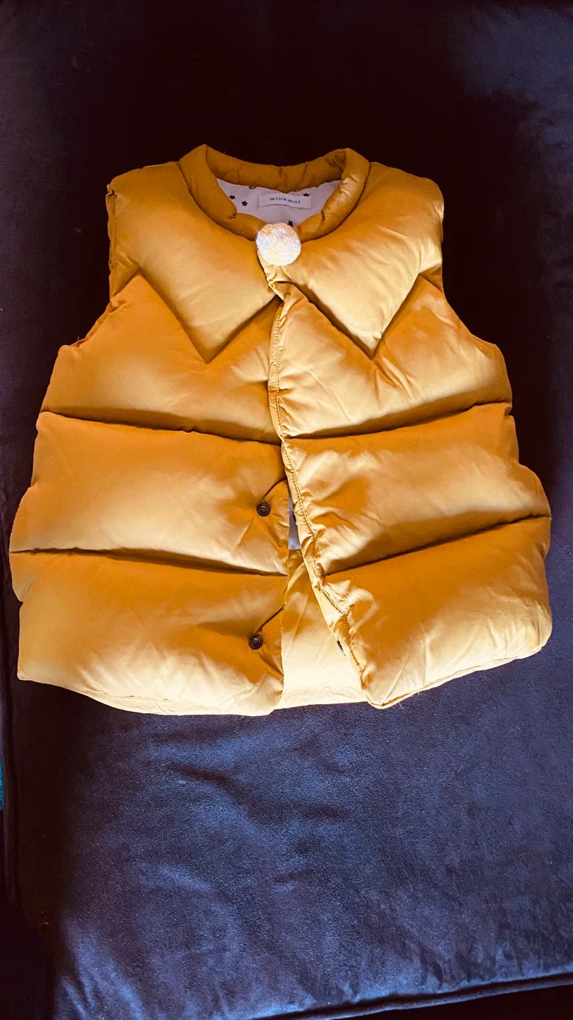 Minkmui Kids' Padded Vest - Size 110