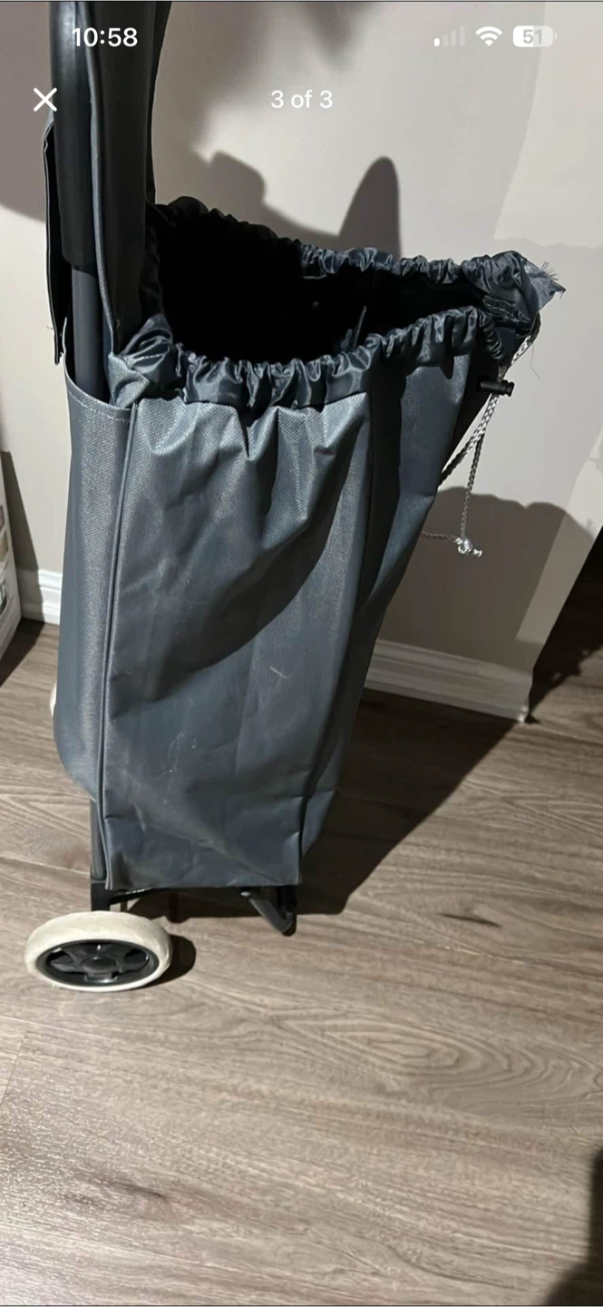 Grey Shopping Trolley Bag - photo 3