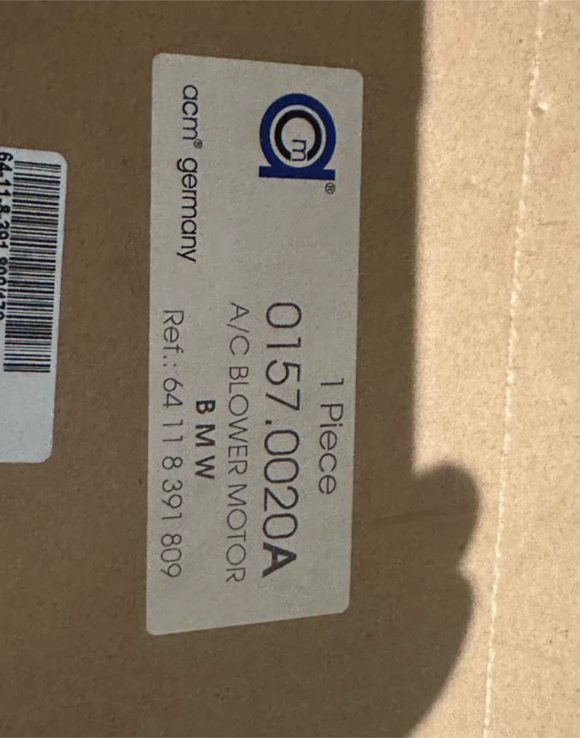 BMW Blower Motor Assembly for 1998 740iL Sedan image indicator(3)