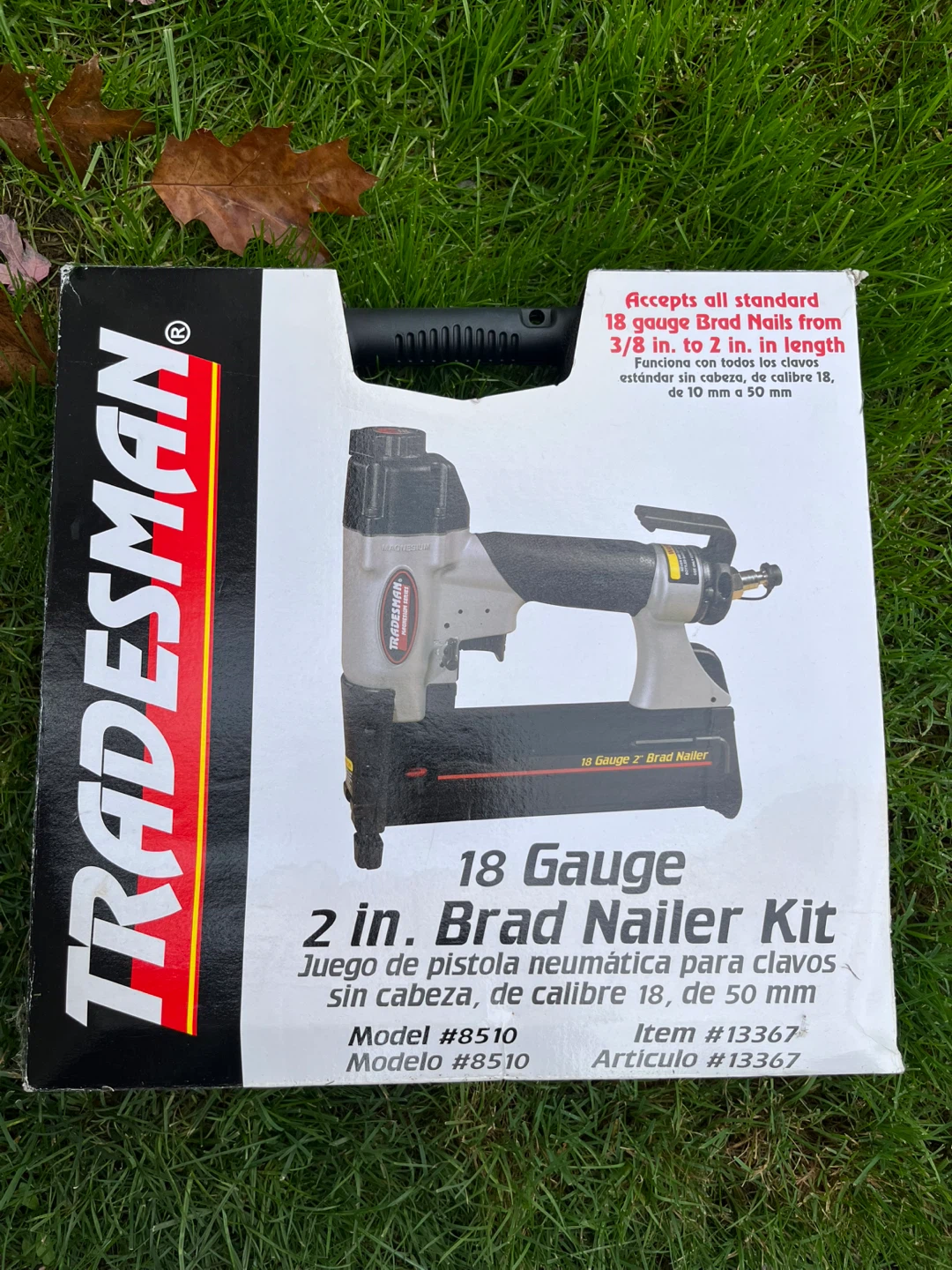 Tradesman 18 Gauge 2-in Brad Nailer Kit - Model 8510