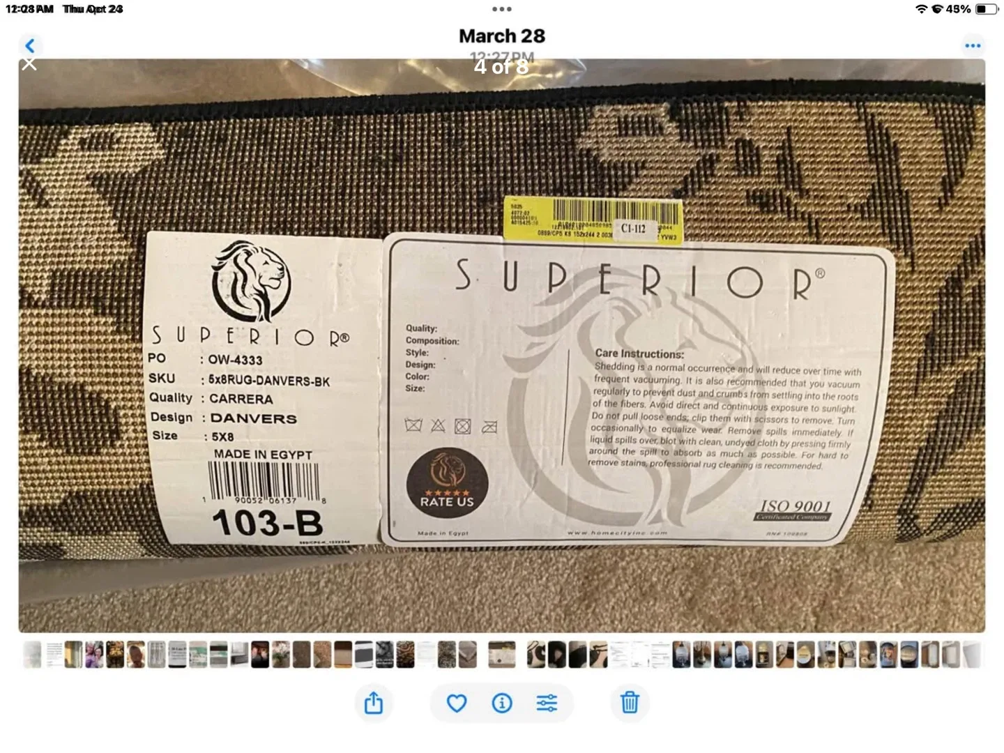 New from Wayfair please read description and see pics image indicator(3)