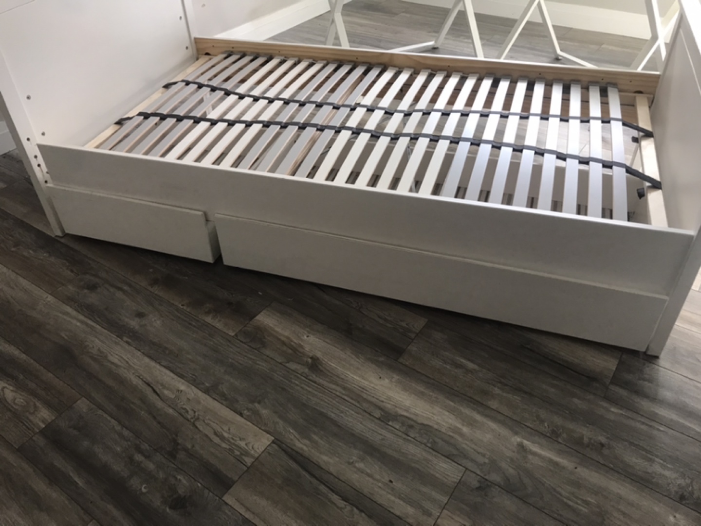 IKEA Hemnes Twin Bed Frame - White Stain - photo 2