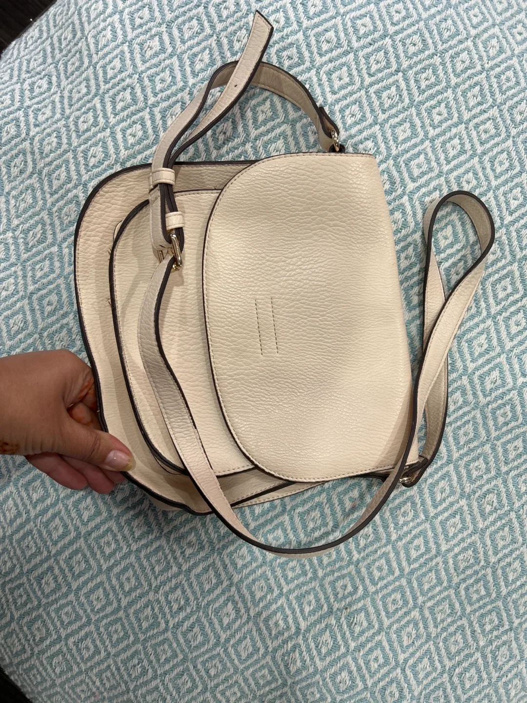 Pinkstix Crossbody Bag - Cream Colour image indicator(3)