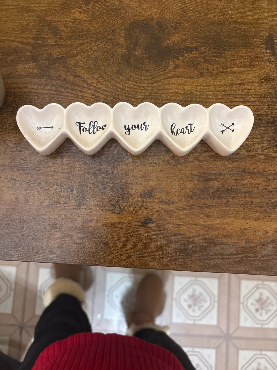 Heart Shaped Trinket Dish - Follow Your Heart - photo 2