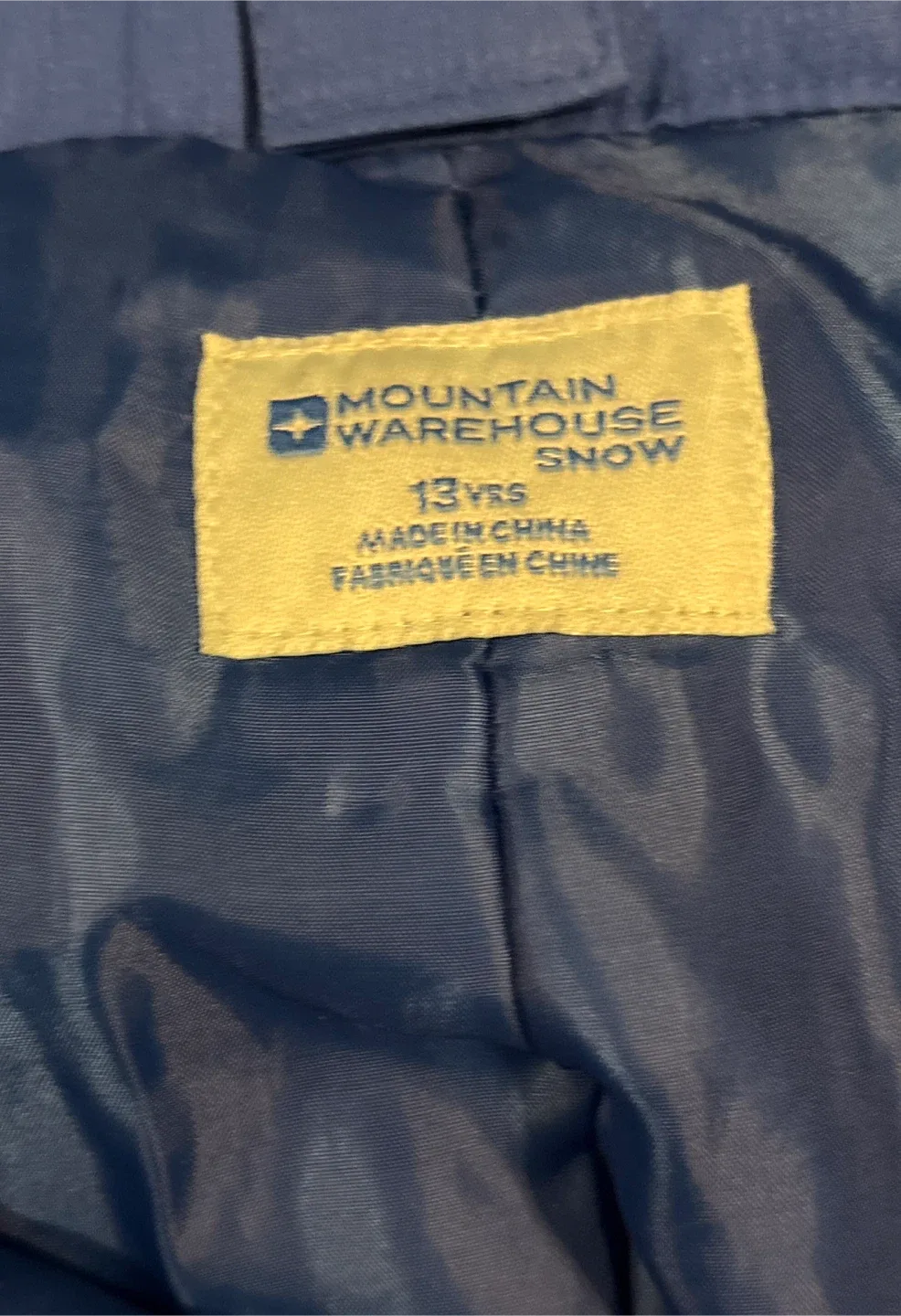 Mountain Warehouse Snow Pants - Size 13 Yrs image indicator(3)