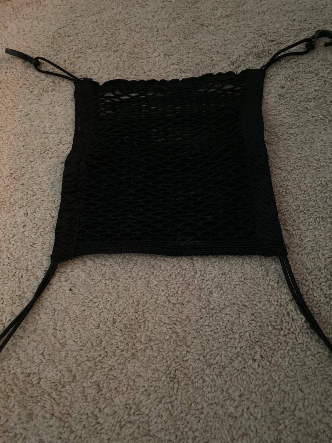 Black Mesh Car Seat Organizer thumbnail