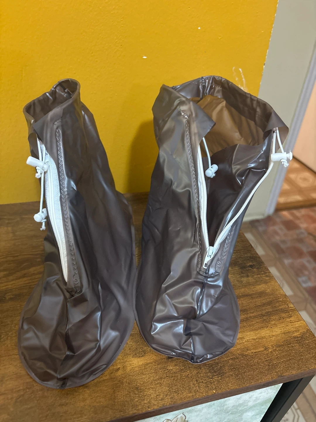 Brown Waterproof Shoe Covers