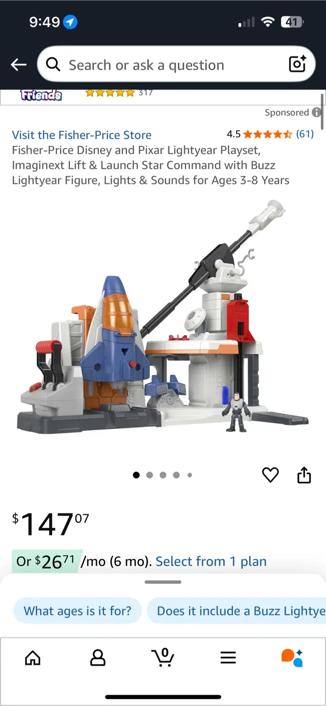 Buz lightyear space command rocket launch toy image indicator(7)