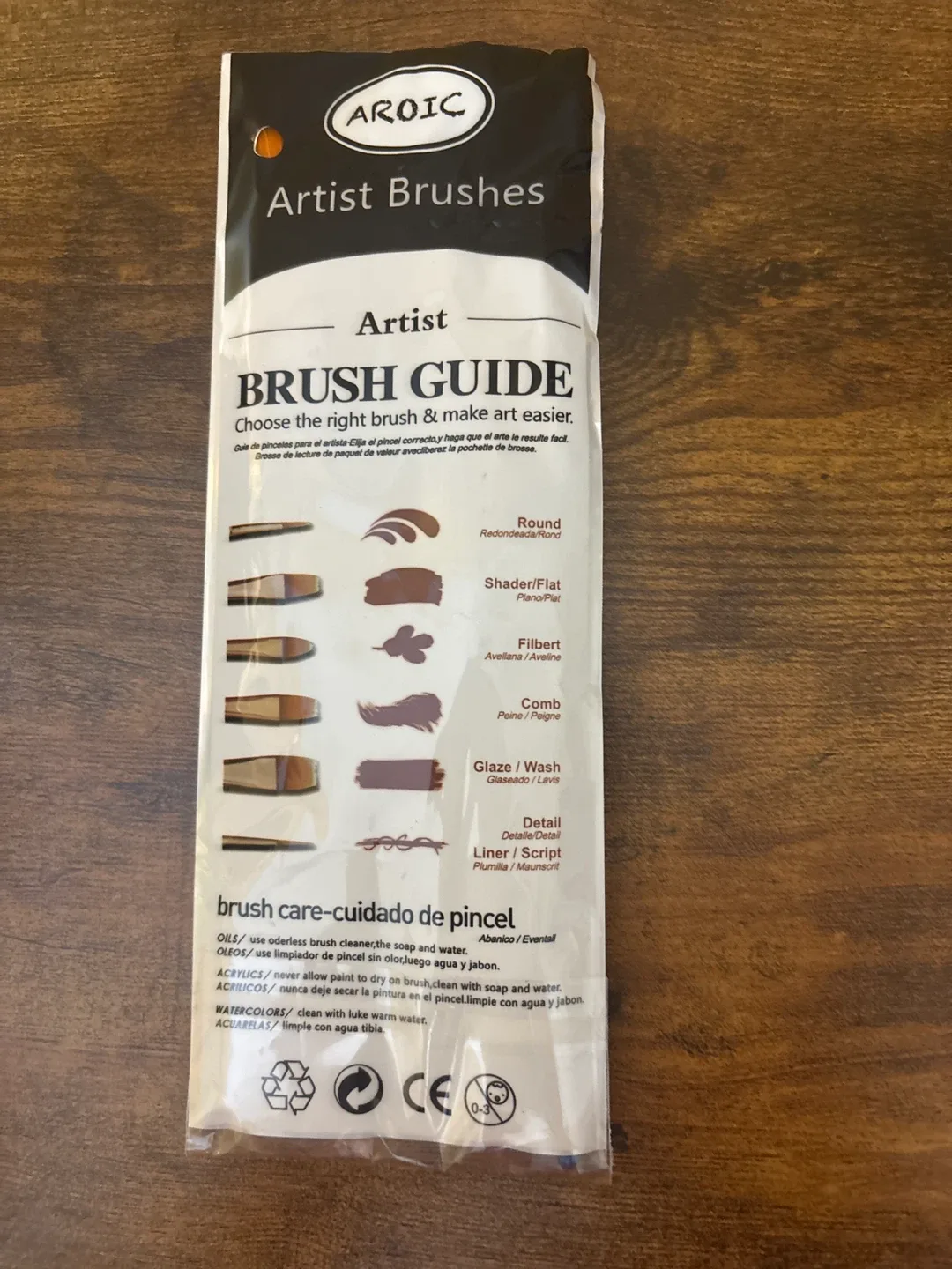 Aroic Artist Brushes - Set of 10 Premium Brushes image indicator(2)