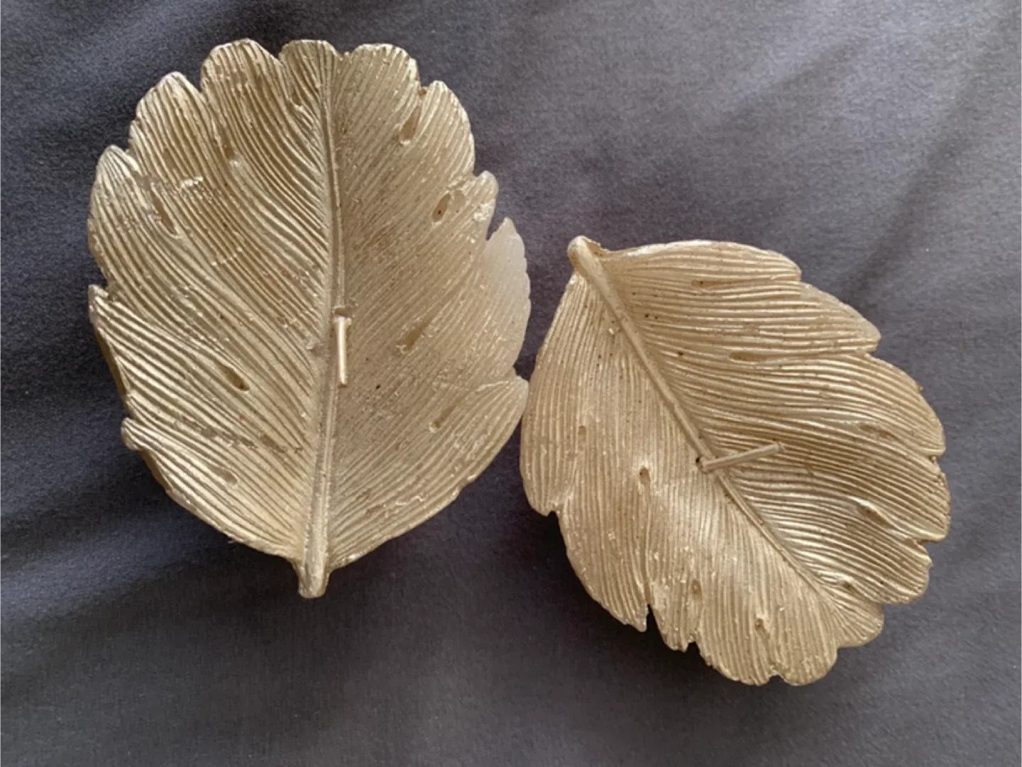 Gold Leaf Decorative Candle