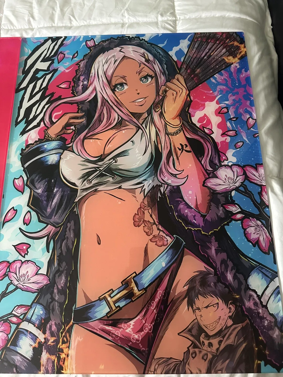 Anime Character Acrylic Glass 24x18in image indicator(2)