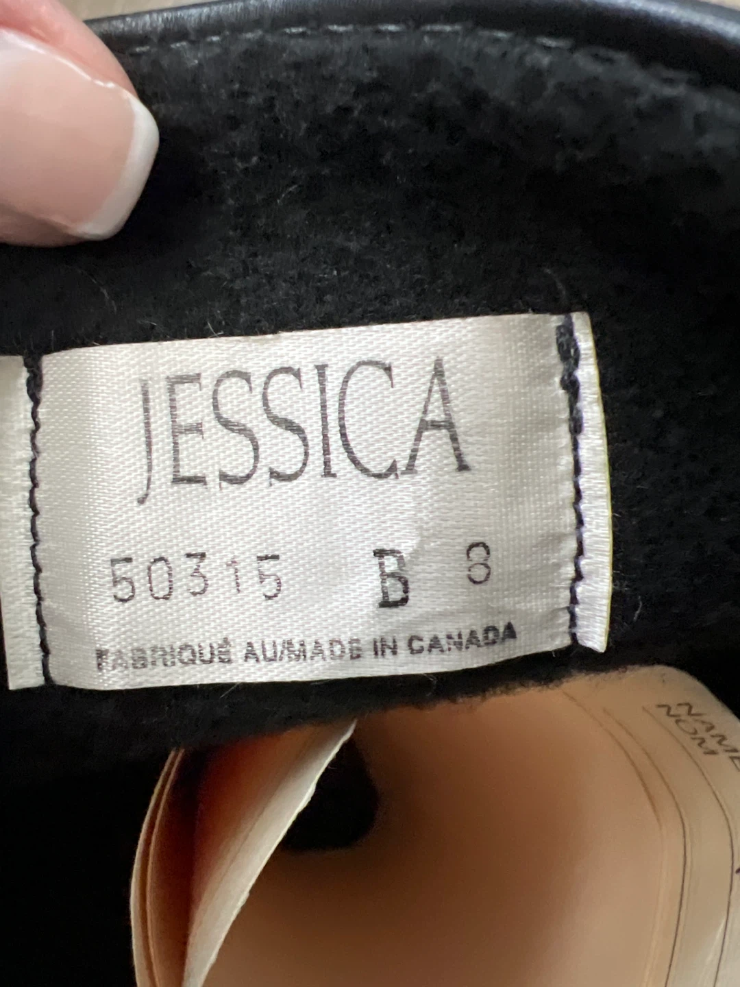 Jessica Black Leather Riding Boots - Size 8 - photo 4