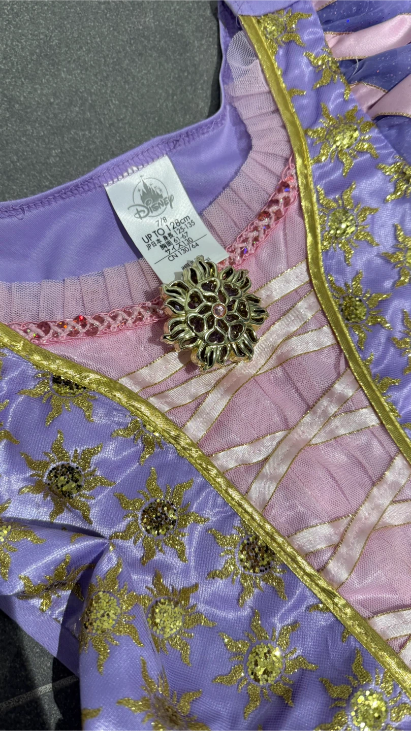 Halloween Costume Disney Store Rapunzel Dress - Size 7/8 - photo 3