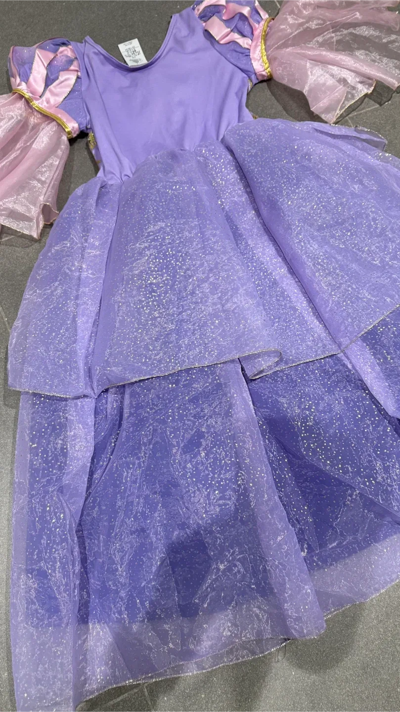 Halloween Costume Disney Rapunzel Dress - Size 7/8 image indicator(6)