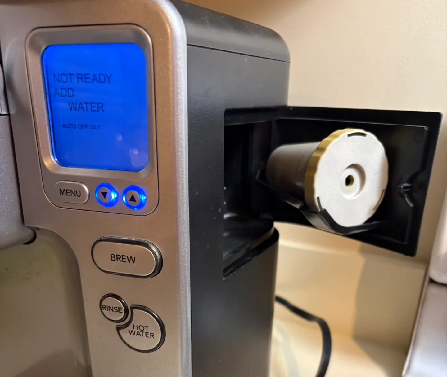 Cuisinart Keurig Single Cup Brewer image indicator(2)