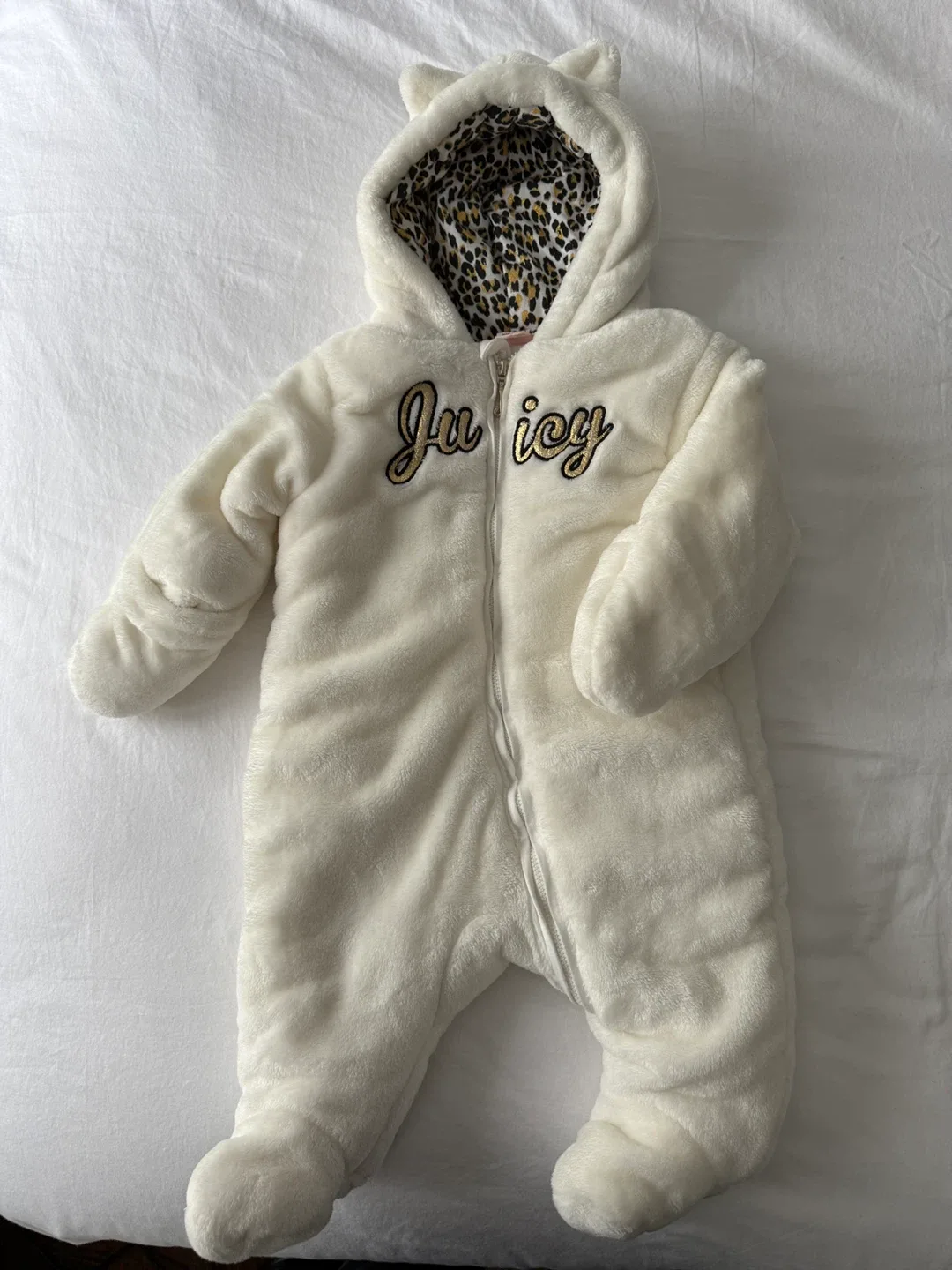 Juicy Couture Baby Snowsuit 6/9M thumbnail