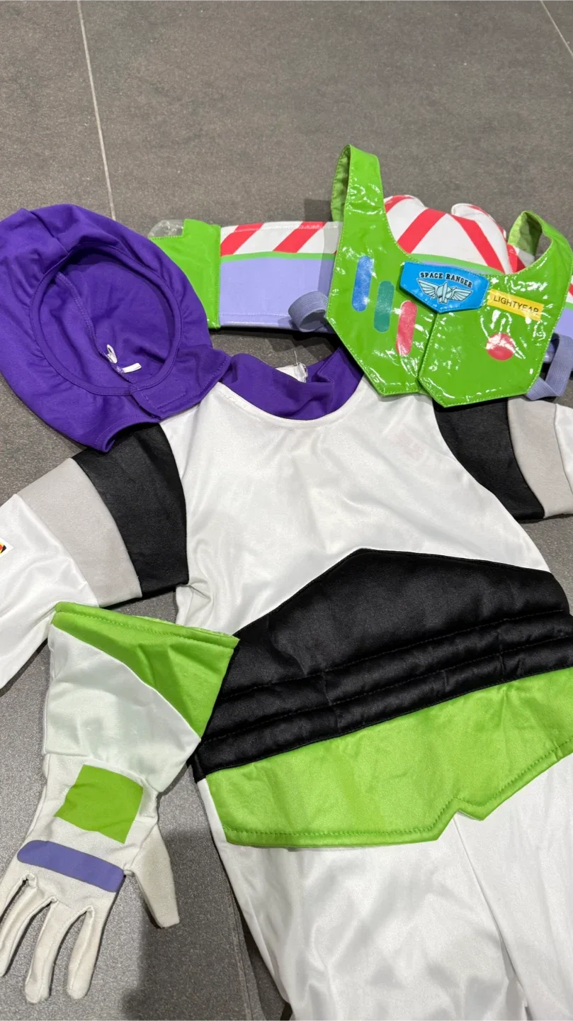 Disney Toy Story Buzz Lightyear Costume, Up to 3T image indicator(2)