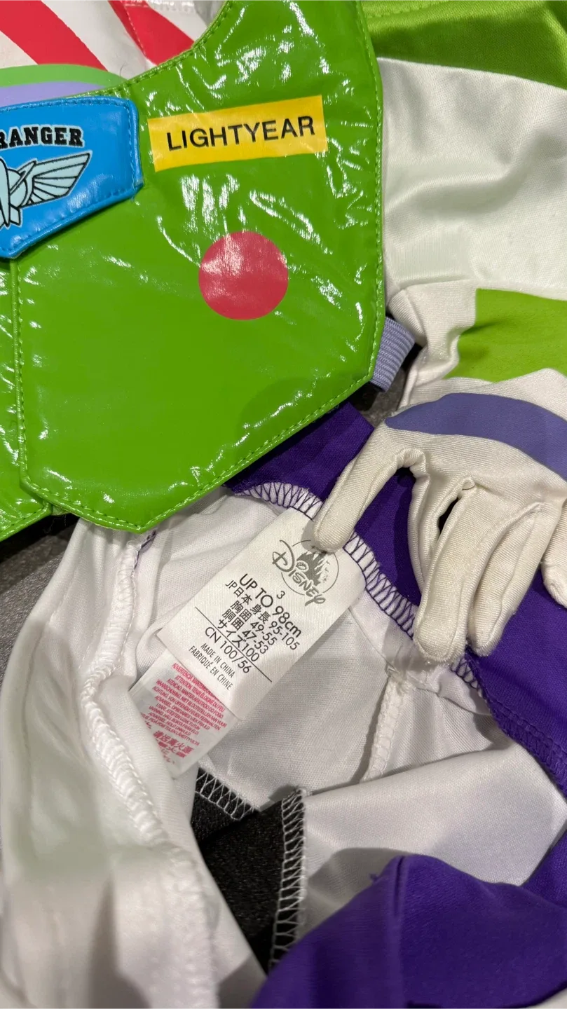 Disney Toy Story Buzz Lightyear Costume, Up to 3T image indicator(4)