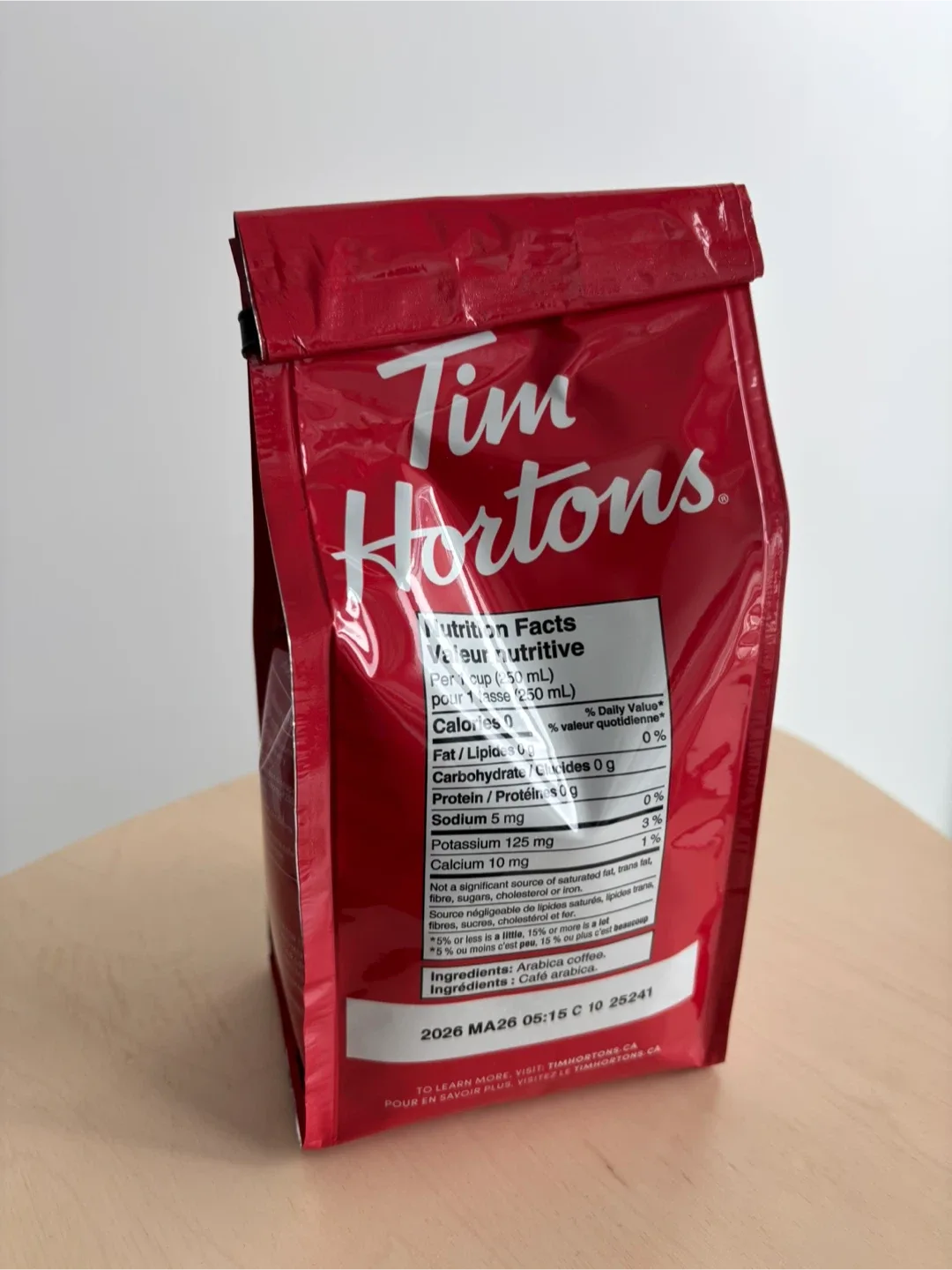 FREE: Tim Hortons Original Blend Coffee - Opened Bag image indicator(2)