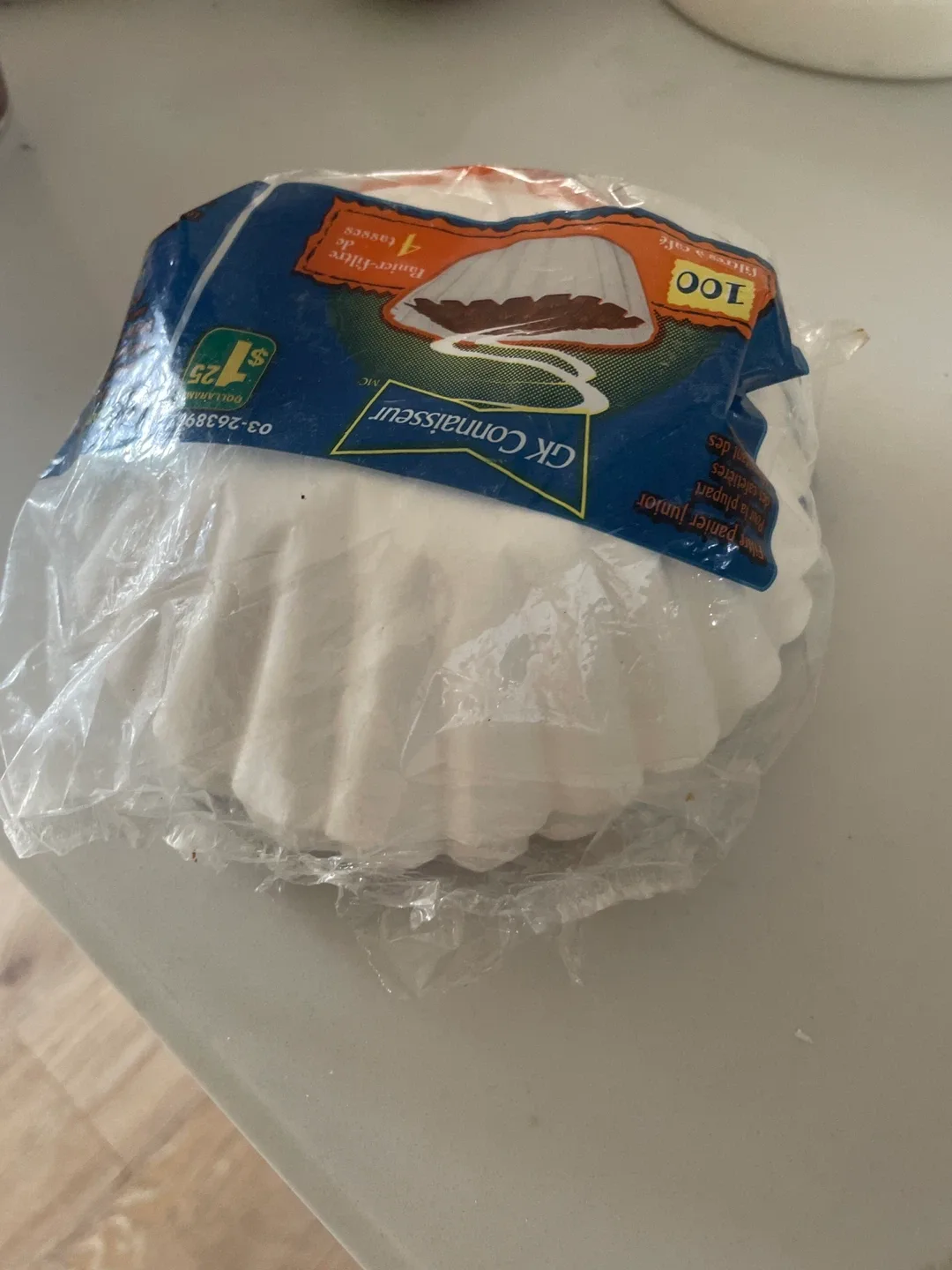 GK Connaisseur 40 Coffee Filters left - Junior Size thumbnail