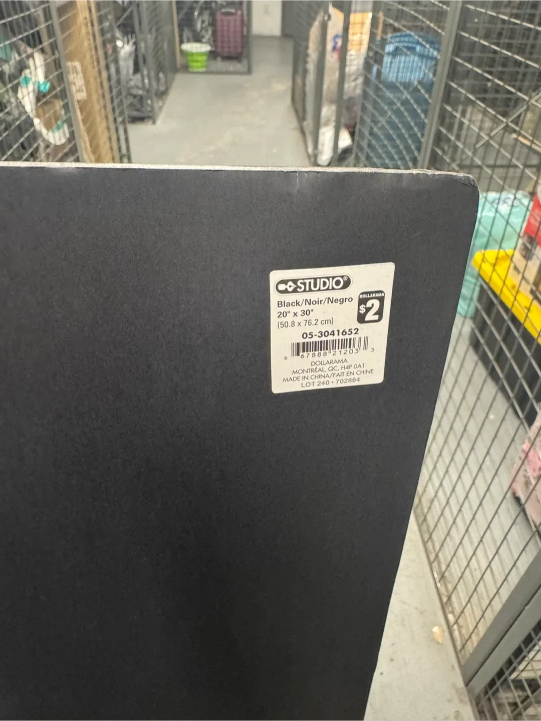 18 pieces of 20”x30” Black Foam Board for $5 image indicator(2)