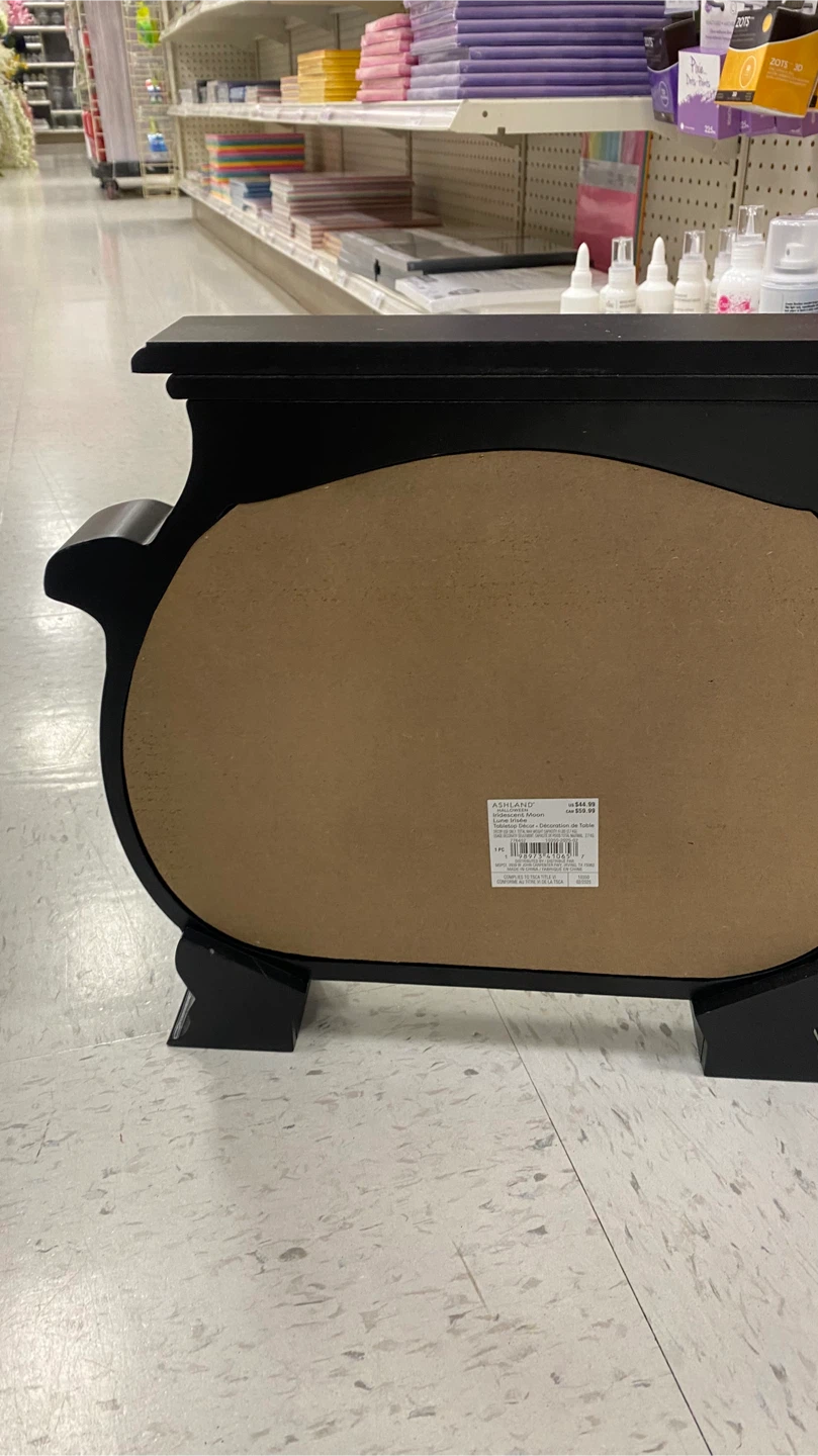Ashland Cauldron Halloween Decor Shelf - photo 2