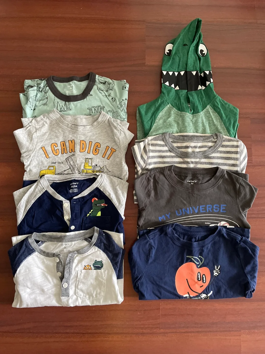 Carter's 3T Toddler Long sleeve Bundle thumbnail